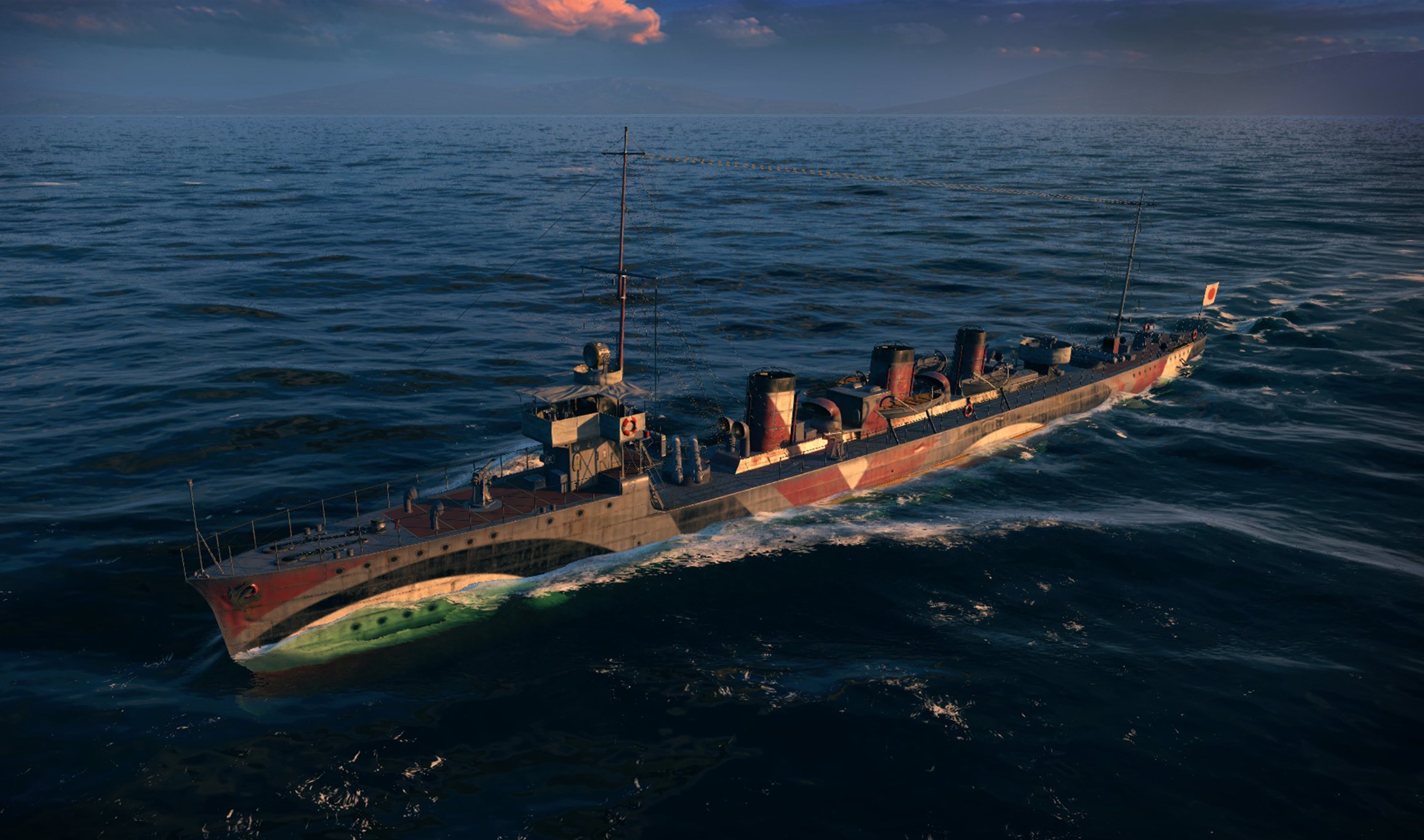 Эсминец Kagero World of Warships