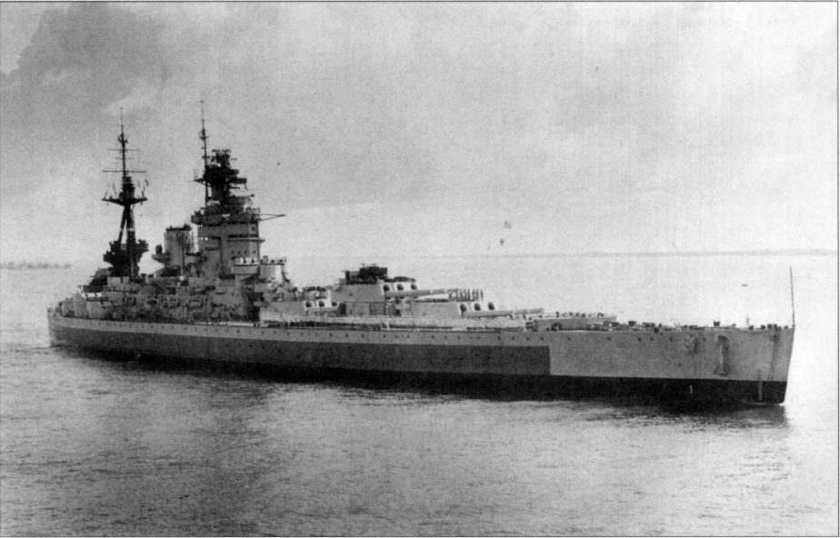 HMS Nelson в июне 1945 года