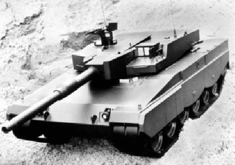 Проект немецкого танка с плоской башней FT mod. 1-4