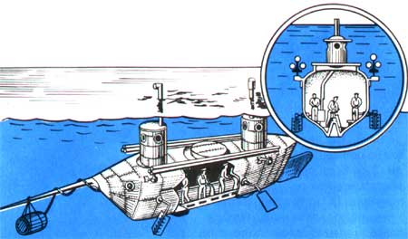 История отечественного подводного кораблестроения. Подводная лодка Карла Андреевича Шильдера. 1834 год