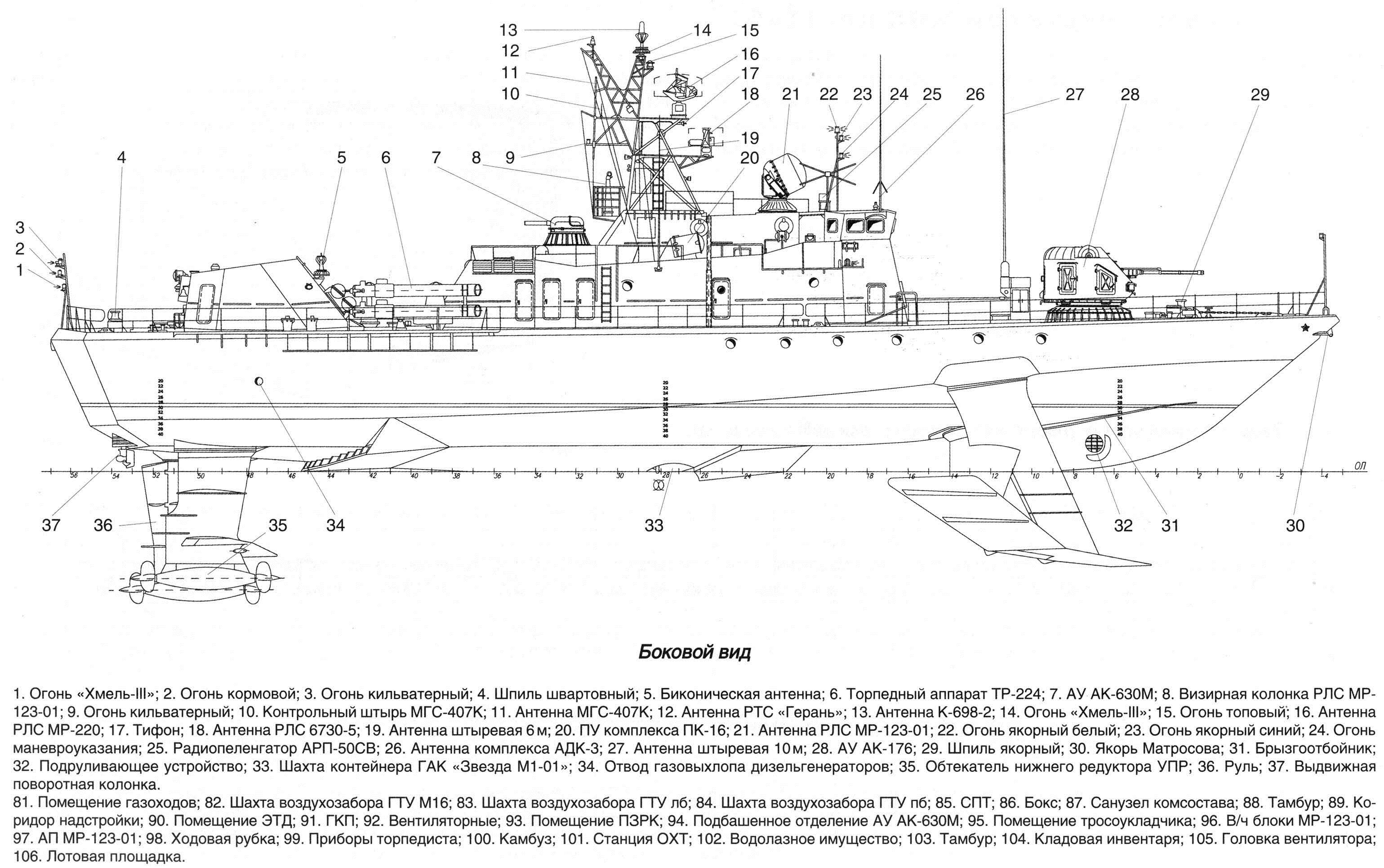 Мпк 1124 альбатрос чертежи