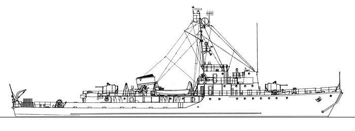 Морские тральщики проекта 254