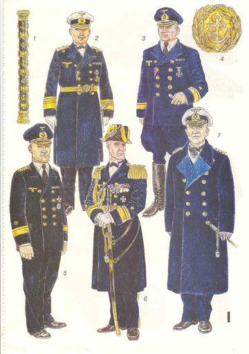 Форма немецких моряков