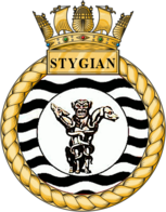 Официальная эмблема HMS Stygian