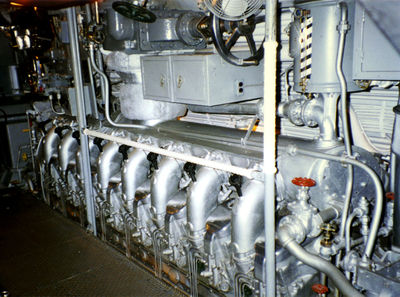 Дизельный двигатель General Motors модели 16-248 V16