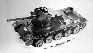 Деревянный макет танка Cobra